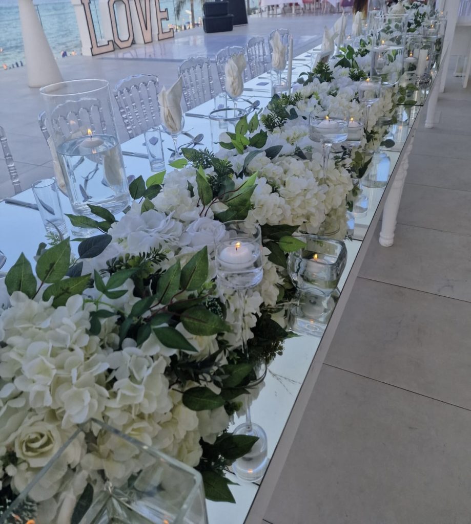 Personalised decoration options for weddings in cyprus