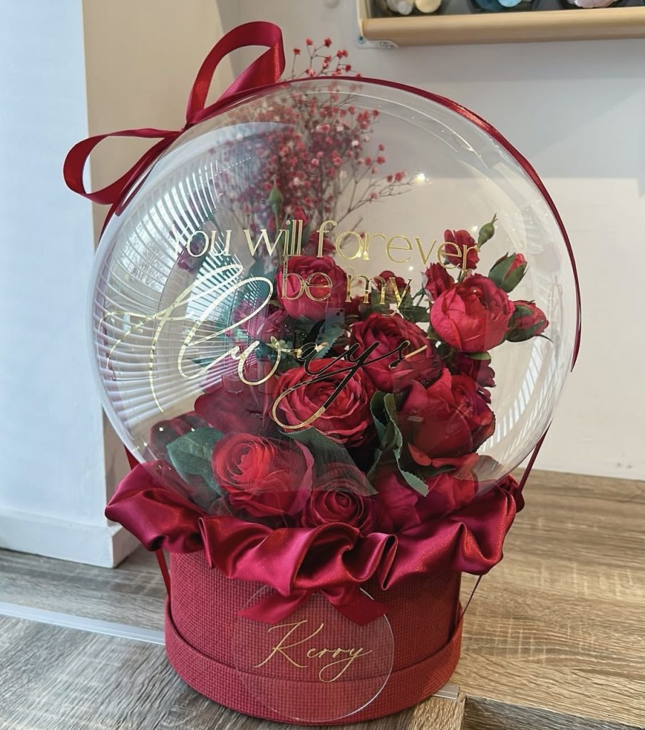 Bobo Red Roses Balloons
