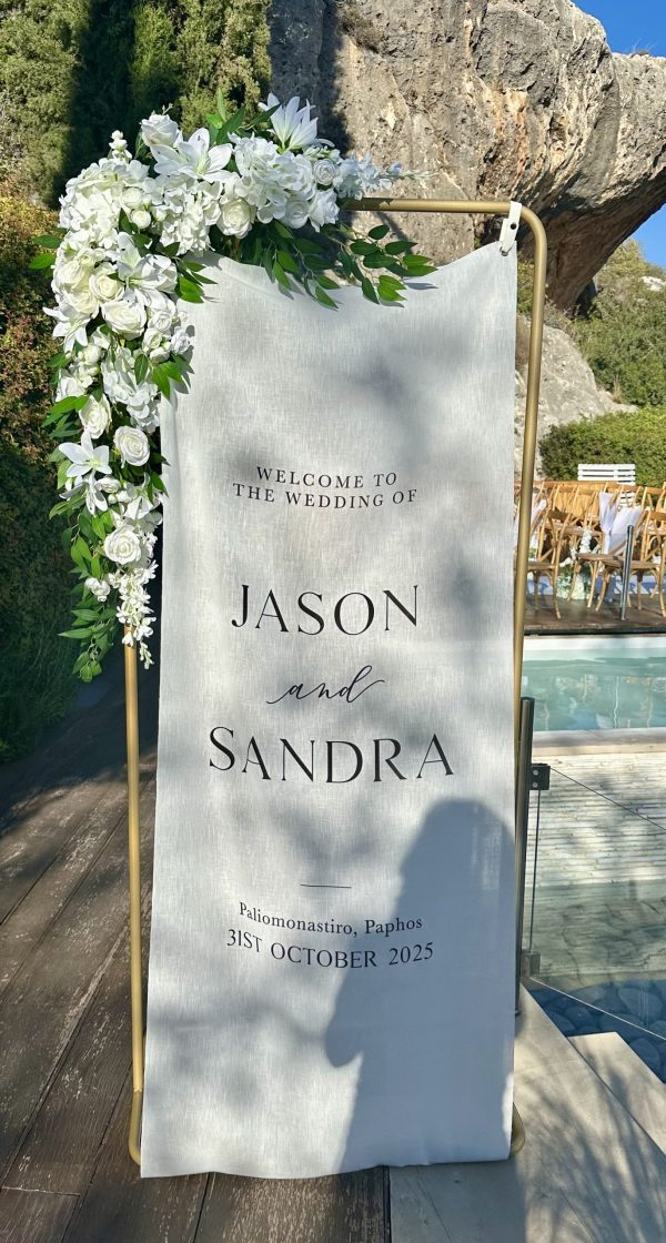 Elegant Stand with Floral Decor